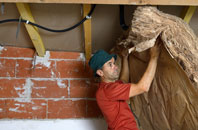Aber Village tapered roof insulation